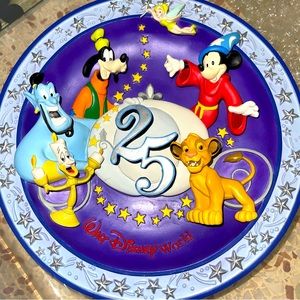 3D Disney Plate